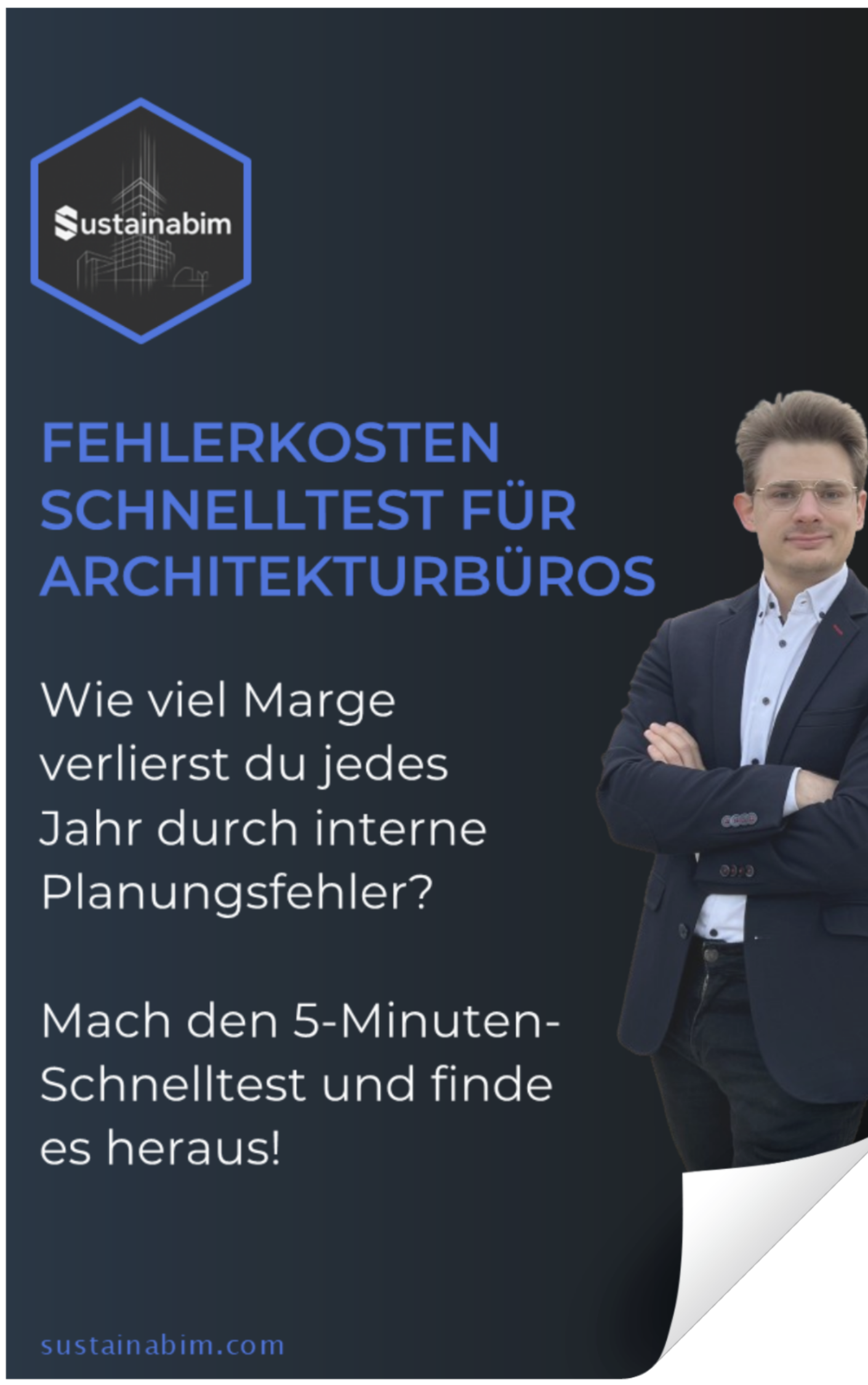 Mockup des Fehlerkosten Schnelltests